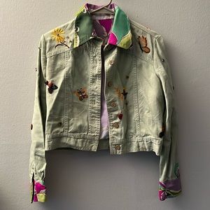 Custom Embroidered Jacket with Lining